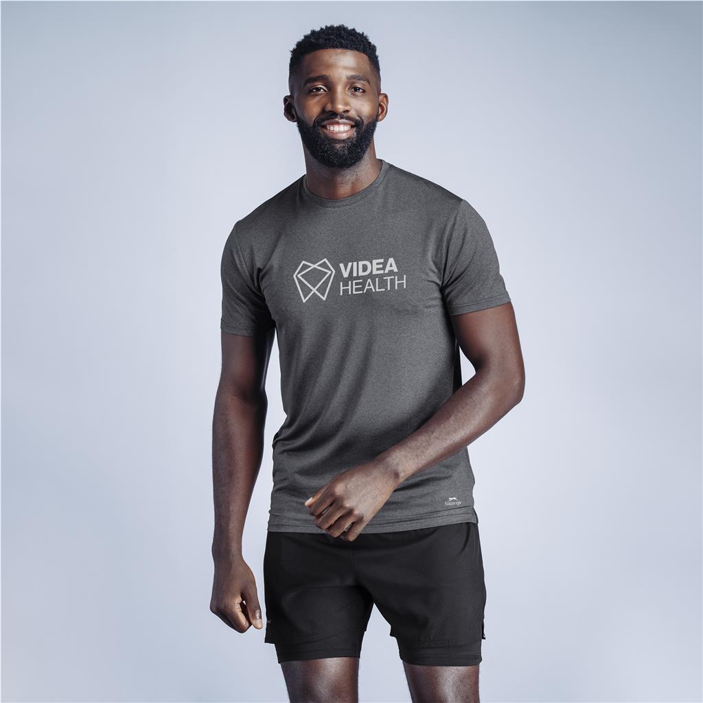 Mens Slazenger Vitality T-Shirt worn by a model
