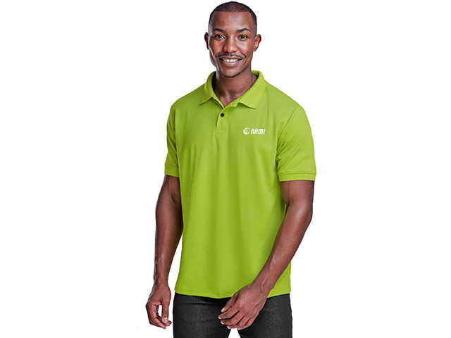 Mens Virtue Golf Shirt worn by a model