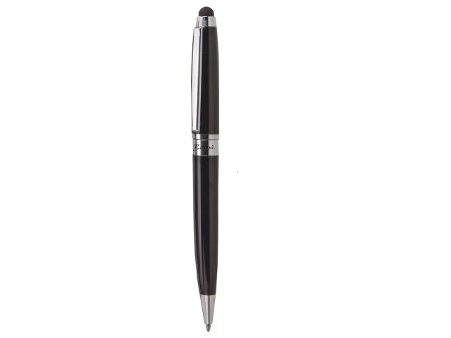 Panema capped stylus rollerball pen in black